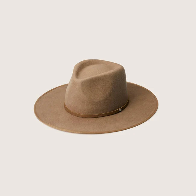 Andy Oak | Brown Wide Brim Fedora