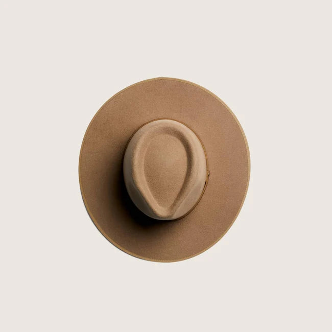 Andy Oak | Brown Wide Brim Fedora