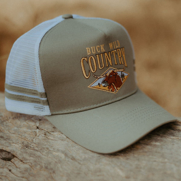 LONGHORN - BUCK WILD TRUCKER HAT