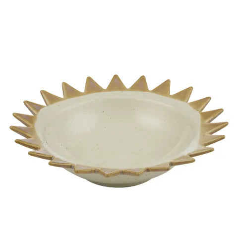 Estiva Ceramic Dish 24x6cm Cream